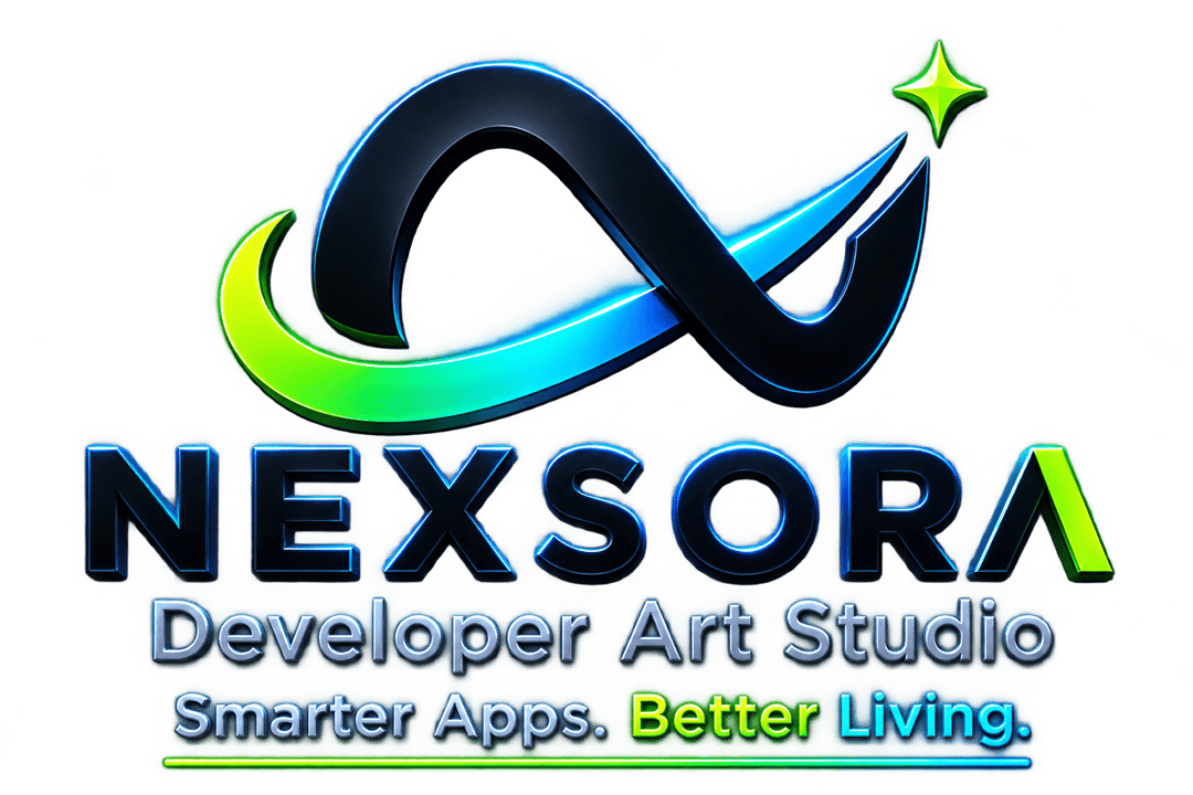 NEXSORA visual identity